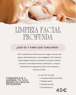 Limpieza Facial Profunda - Tratamiento Estético