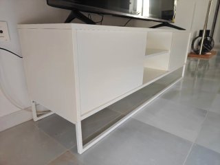 Mueble TV Ikea Blanco.