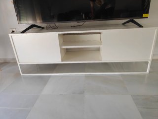 Mueble TV Ikea Blanco.