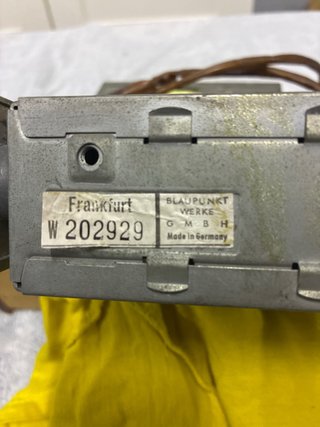 Radio Blaupunkt Clásica VW