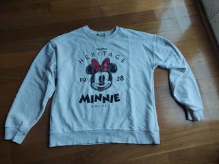 Sudadera Minnie Mouse Blanca