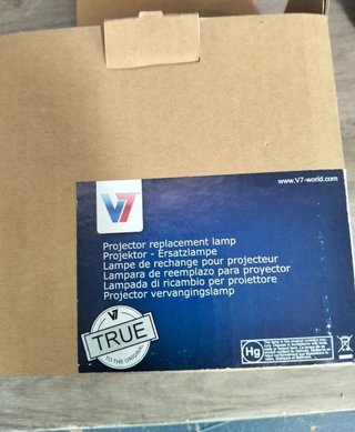 Lámpara de proyector V7 ET-LAD60 para Panasonic
