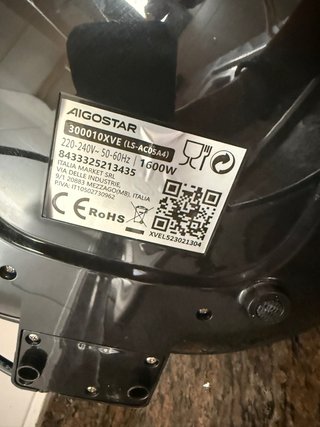 Freidora de aire Aigostar Maha 4L