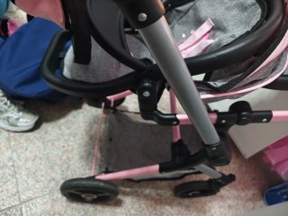 Carrito de gemelos para niñas