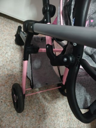 Carrito de gemelos para niñas