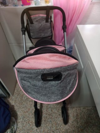 Carrito de gemelos para niñas