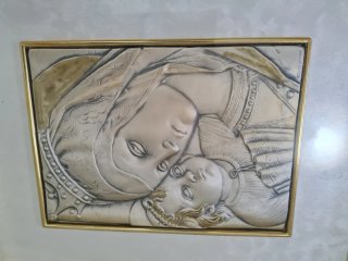 Quadro in Argento 925 Made in Italy artigianato