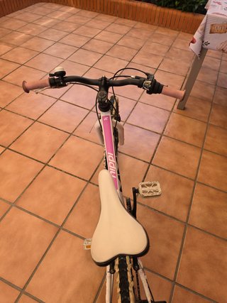 Bicicleta MMR Nippi Blanca/Rosa