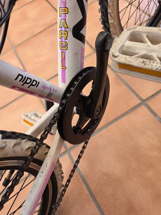 Bicicleta MMR Nippi Blanca/Rosa