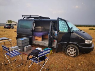 Baca 2 Paneles Solares VW T4