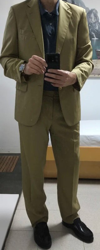 Traje Emidio Tucci Beige Hombre