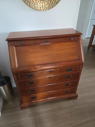 Secreter de madera maciza