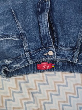 Jean mujer bota ancha oscuro Talla 42