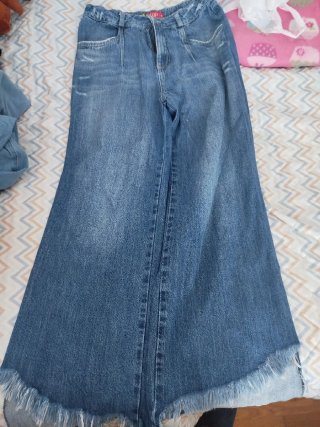 Jean mujer bota ancha oscuro Talla 42