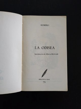 La Odisea, de Homero