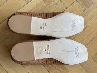 Zapatos tipo copete de la marca italiana Lilimil.