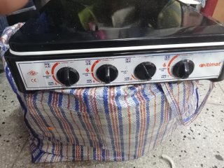 Cocina de gas 4 fuegos