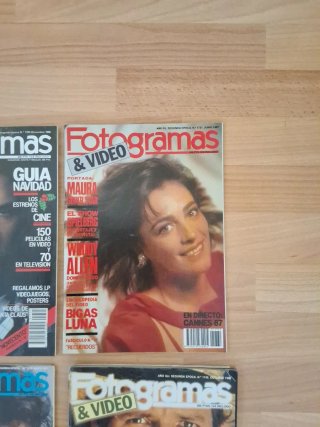 Revista fotogramas años 80