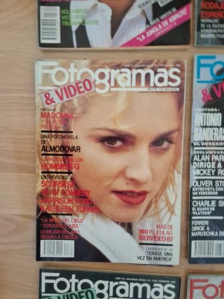 Revista fotogramas años 80