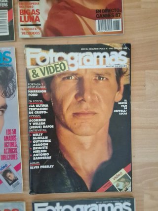 Revista fotogramas años 80