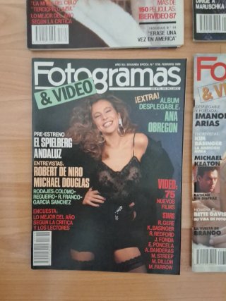 Revista fotogramas años 80