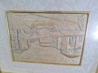 Quadro Argento 925 e Legno Artigianale artigianato