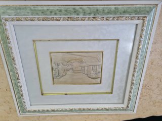 Quadro Argento 925 e Legno Artigianale artigianato