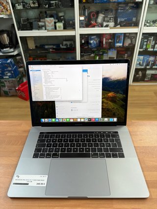 MacBook Pro 2019 15” i7 16GB RAM 256GB SSD