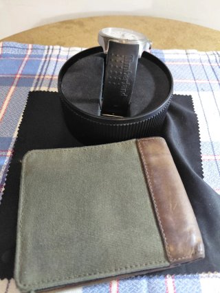 Reloj Timberland, cartera