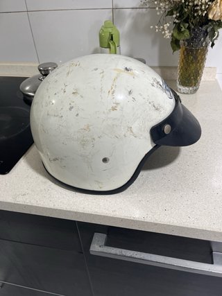 Casco retro marca SHOEI