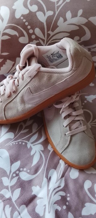 Bambas Nike Beige/Rosa Talla 38