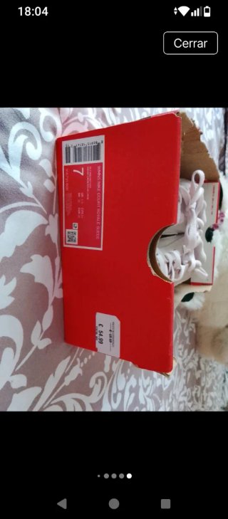 Bambas Nike Beige/Rosa Talla 38