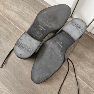 Zapatos de vestir negros y multicolor