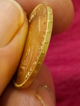 Moneda oro 25 pesetas Alfonso XII