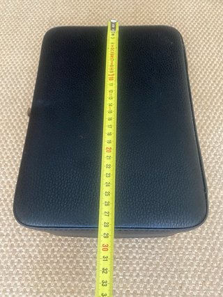 Necessaire vintage preto completo