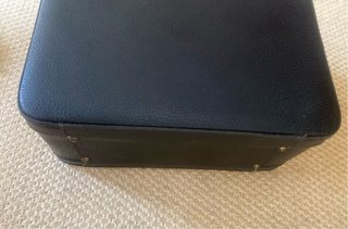 Necessaire vintage preto completo
