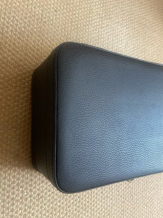 Necessaire vintage preto completo