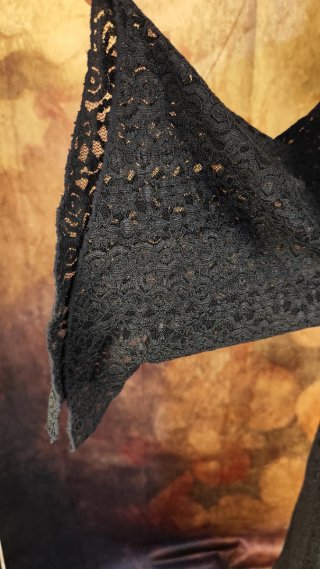 Cardigã/Quimono Renda Preto