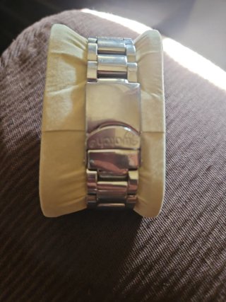 Reloj Swatch Azul y Plateado