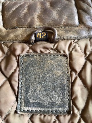 Chaqueta Moto Mujer Cuero Marrón