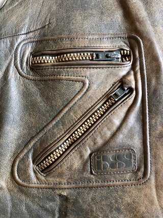 Chaqueta Moto Mujer Cuero Marrón