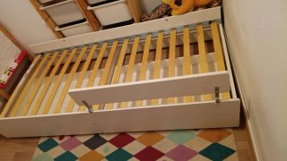 Cama nido IKEA SLÄKT 90x200 blanca