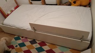 Cama nido IKEA SLÄKT 90x200 blanca