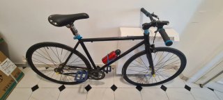 Bicicleta Fixie Negra