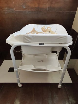 BAÑERA CAMBIADOR PARA BEBÉ
