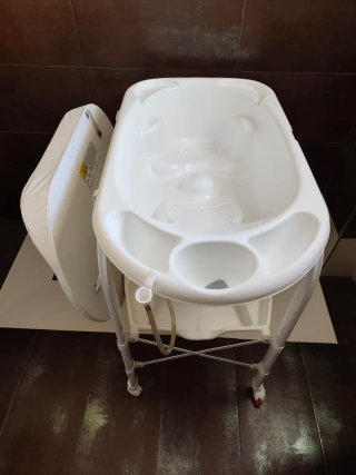 BAÑERA CAMBIADOR PARA BEBÉ