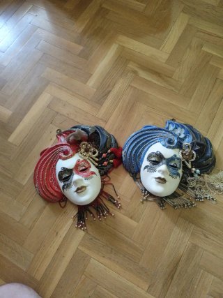 Máscaras Venecianas Decorativas 20€ las 2