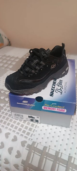 Zapatillas Skechers D'Lites Negras Talla 38