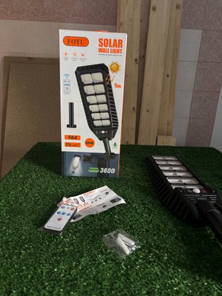 Lampione Solare LED 400W Foyu