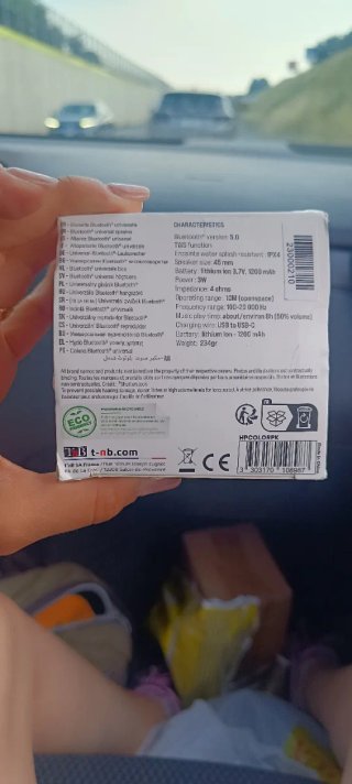 Altoparlante Cassa Bluetooth TNB Nuova Rosa e Bian